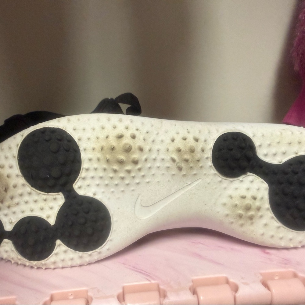 Nike Golf Black and White Shoes